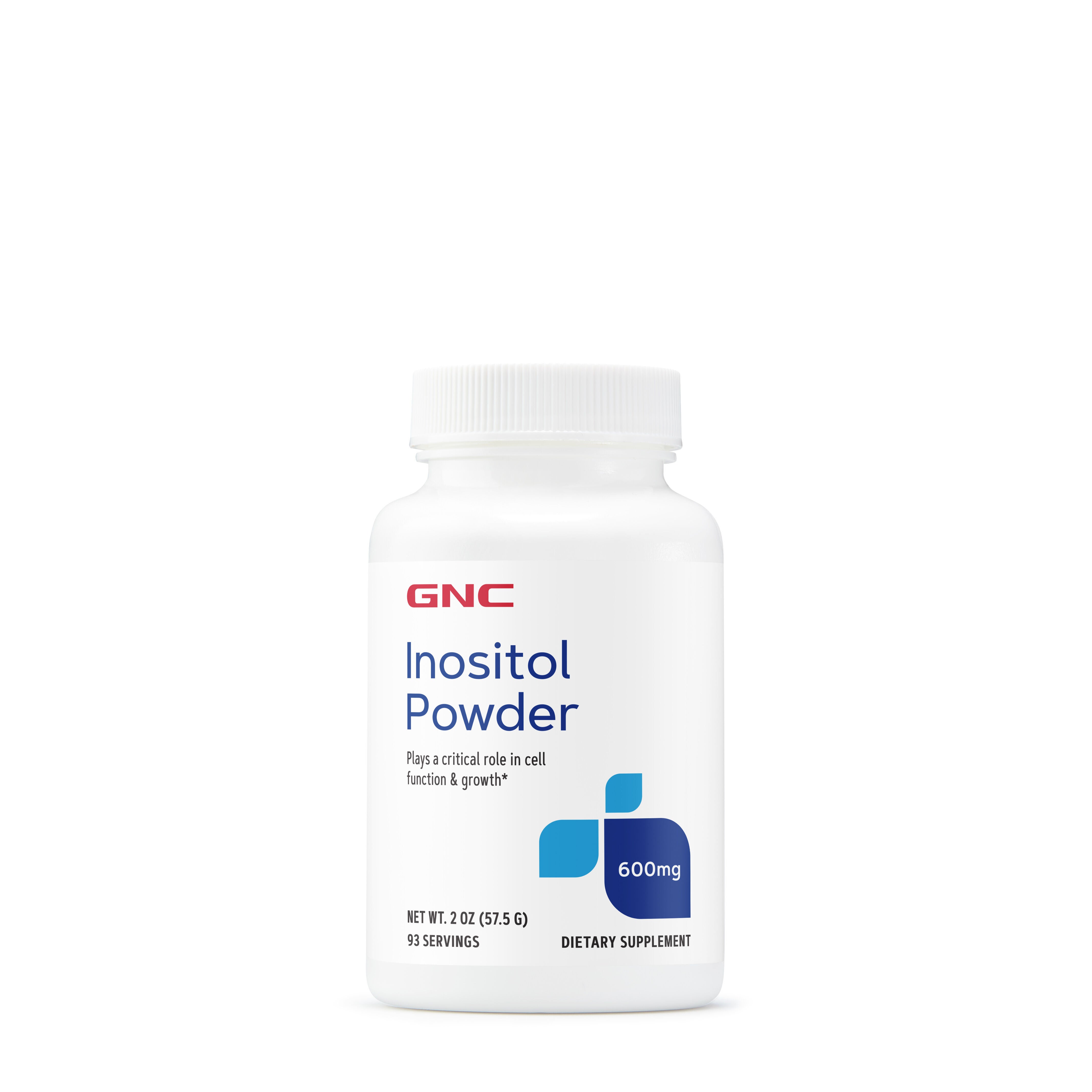 GNC Inositol Powder 600Mg - 2 Oz. (93 Servings)
